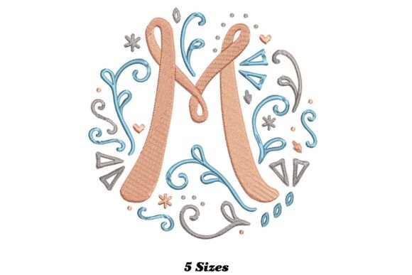 Alphabet Letter M: A Stylish Addition for Apparel
