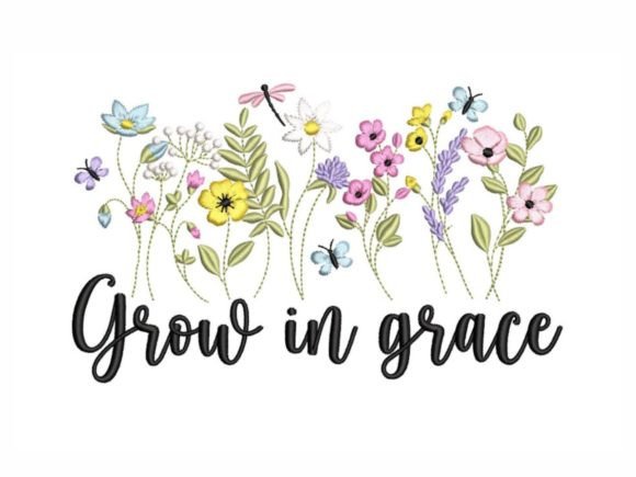 Grow in Grace Flowers: A Charming School Motif