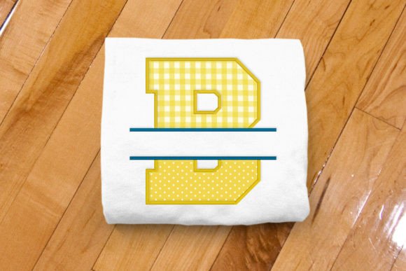 Varsity Letter B Split Applique: A Stylish Addition