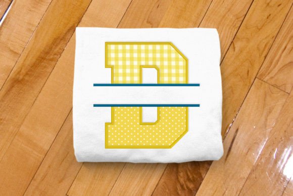 Varsity Letter D Split Applique: A Detailed Review
