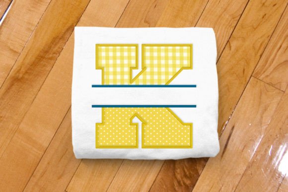 Varsity Letter K Split Applique Review