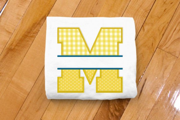Varsity Letter M Split Applique Review