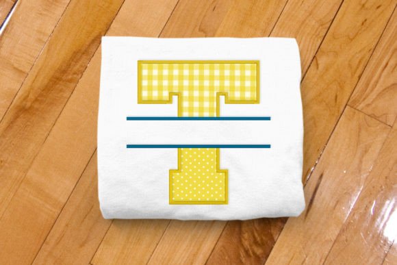 Varsity Letter T Split Applique Review