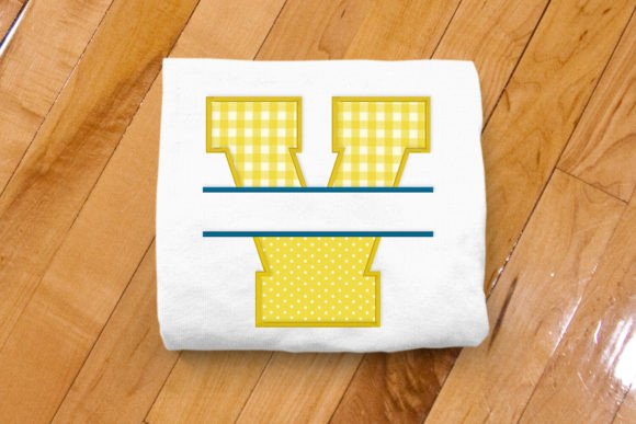 Varsity Letter V Split Applique Review