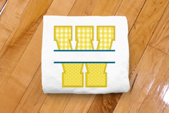 Varsity Letter W Split Applique Review
