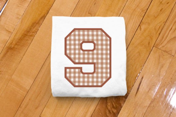 Varsity Number 9 Applique Embroidery Review